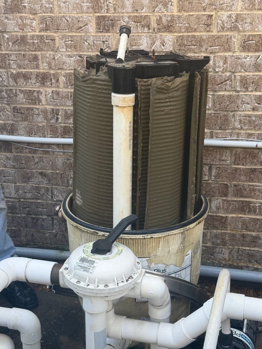 Filter Deep Clean — before