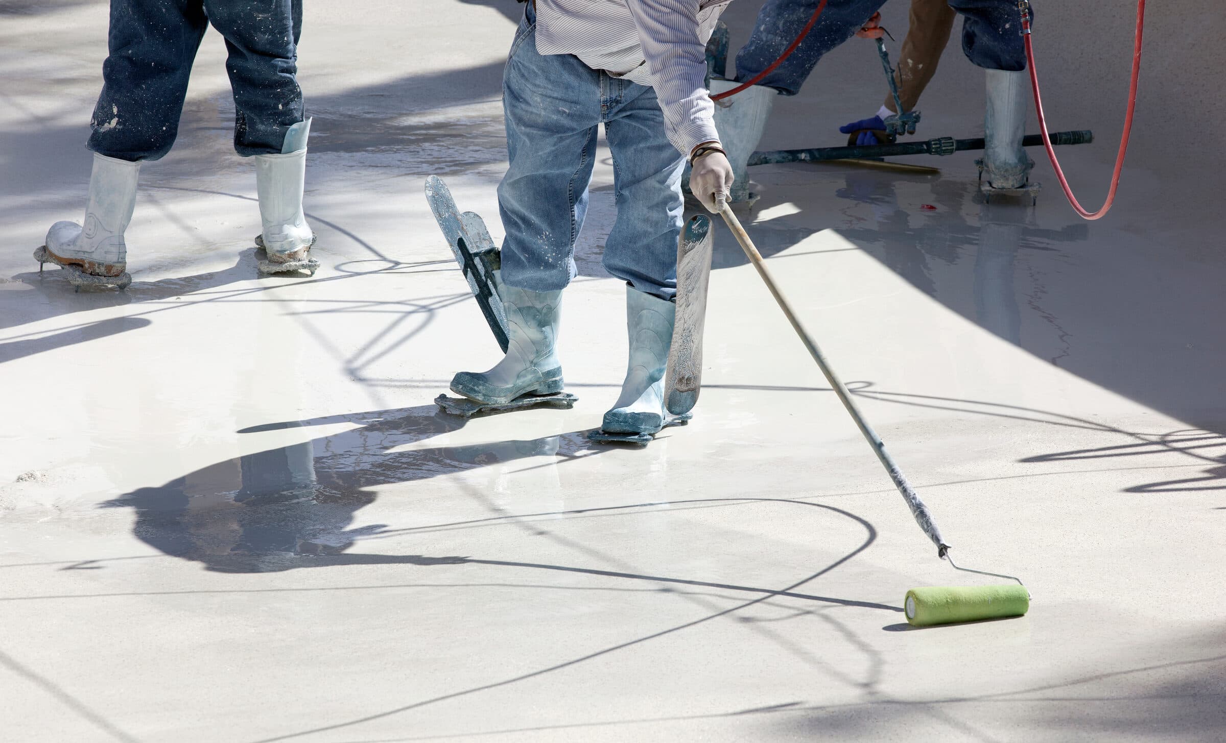 Pool plaster resurfacing in Nashville. Coordinated through licensed trade partners